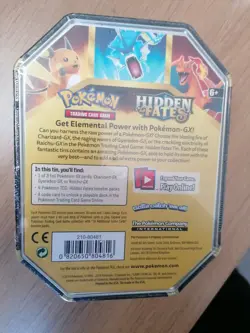 Pokemon TCG Hidden Fates Charizard GX Tin - Factory Sealed - Image 2