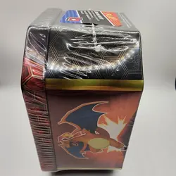 Pokemon TCG Hidden Fates Charizard GX Tin Factory Sealed Brand New - Image 2