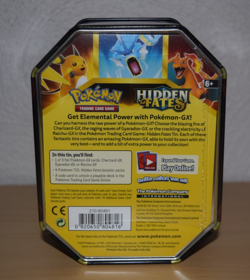 Pokemon TCG Hidden Fates Charizard GX Tin Factory Sealed - Image 3