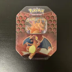 Pokemon TCG : Hidden Fates Tin - CHARIZARD GX - BRAND NEW - FACTORY SEALED Mint 820650804816 - Image 1