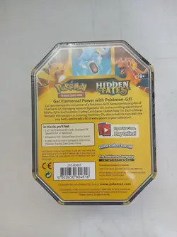 Pokemon TCG Hidden Fates Charizard GX Tin Factory Sealed - Image 2