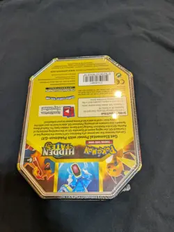 Hidden Fates Tin Charizard GX Pokemon TCG Factory Sealed - Image 4