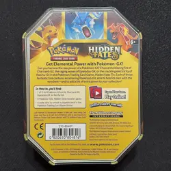Pokemon Hidden Fates Tin Charizard GX Factory Sealed - Image 4