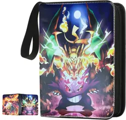 400 Card Pocket Binder with 4 Pocket Trading Cards Album Folder Pokemon TCG - Image 1