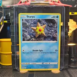 Staryu Brilliant Stars Pokemon TCG 030/172 Sword & Shield SWSH09 Common - Image 1