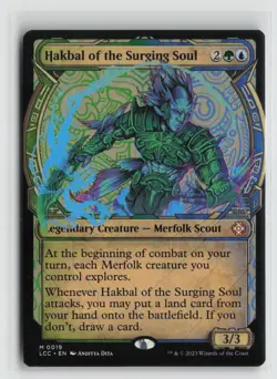 Hakbal of the Surging Soul 19 Showcase The Lost Caverns of Ixalan LCI MTG Magic - Image 1