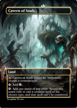 Cavern of Souls - High Quality Altered Art Custom Cards - Image 1