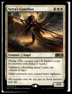 Core Set 2020 #310 Serra's Guardian - Image 1