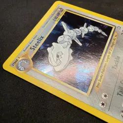 2000 Pokemon Steelix Holo 15/111 - Neo Genesis Unlimited WOTC Vintage Rare LP/NM - Image 3