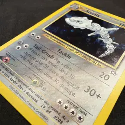 2000 Pokemon Steelix Holo 15/111 - Neo Genesis Unlimited WOTC Vintage Rare LP/NM - Image 4