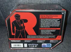 *SEALED* Pokemon TCG Team Rocket Mewtwo ex Tin [5 Booster Packs + Promo Card] - Image 3