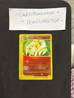Pokemon Card Ninetales 57/165 -Expedition -Ita-Holo Reverse-Good! - Image 1