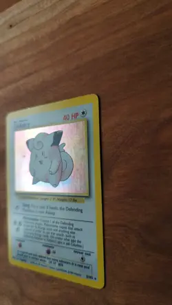 Clefairy 005/102 Base Set Holo Pokemon TCG Lightly Played Vintage Card - Image 4
