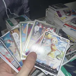 One Piece 3000+ Cards Bulk Lot TCG Card Game Mixed Cards NM ENG/JP W Leaders - Image 2