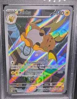 Raichu 211/193 Sv02: Paldea Evolved En Illustration Rare Holo NM-MT PSA 8 - Image 5