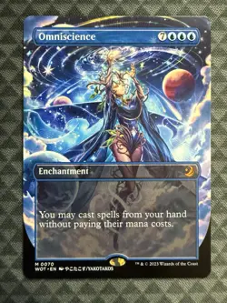 MTG Omniscience #0070 Anime Borderless Mythic Wilds of Eldraine: ET (WOT) - Image 2