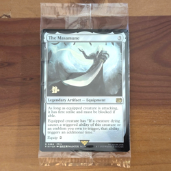 The Masamune - SEALED Prerelease Foil Promo - Final Fantasy MTG - Image 1