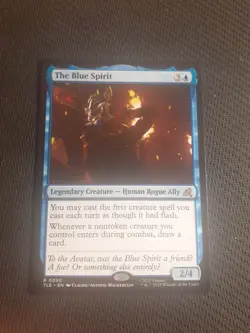 MTG - The Blue Spirit. Avatar: the Last Airbender Eternal. Human Rogue Ally. - Image 1