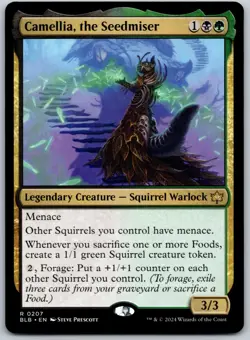 Camellia, the Seedmiser R Bloomburrow 207 NM - Image 1