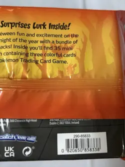 Pokemon Trading Card Game 2024 Trick or Trade BOOster Bundle 35 Mini Packs - Image 3
