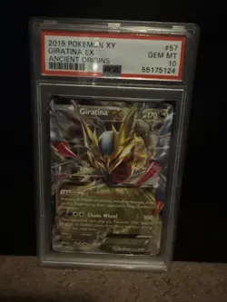 PSA 10 Giratina EX 57/98 XY Ancient Origins Pokemon XY - Image 1