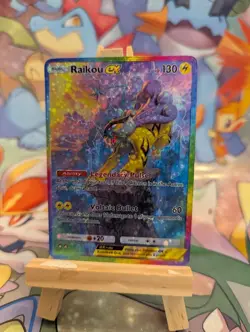 Pokemon Tcg Pocket Game Raikou EX Full Art Holo - Image 1