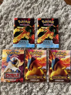 Pokemon TCG Vintage Rulebook & Cardlist Bundle Crystal Guardians Dragons 🔥 - Image 1
