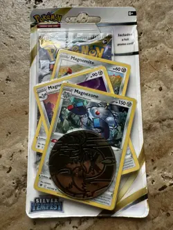 Lot Of 9 Pokemon Sword & Shield Silver Tempest Checklane Blister Pack Magnezone - Image 2