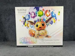Prismatic Evolutions Pokemon TCG Pokemon Center Elite Trainer Box ETB New Sealed - Image 1