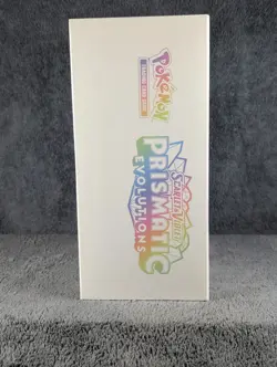 Prismatic Evolutions Pokemon TCG Pokemon Center Elite Trainer Box ETB New Sealed - Image 5