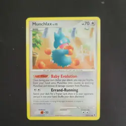 Pokemon Munchlax 70/111 Rising Rivals Regular LP Condition - Image 1