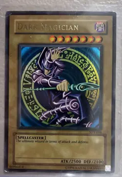 Dark Magician SDY-006 Starter Deck: Yugi Ultra Rare Unlimited Foil Spellcaster - Image 1
