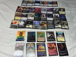 MTG Full Art/ Borderless/ Unique Artwork Magic The Gathering Card Lot+ Xtras! - Image 1