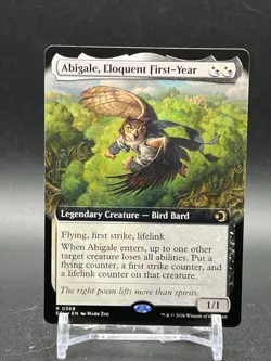 Abigale, Eloquent First-Year (Extended Art) Lorwyn Eclipsed Regular - Image 1