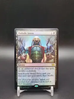 Diabolic Intent FOIL Brother’s War NM MTG - Image 1