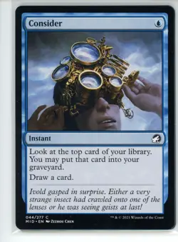 CONSIDER Midnight Hunt #44 MID(NM+)(MTG) - Image 1