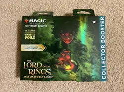 MTG Lord of the Rings Collector Booster Pack Omega Box Tales of Middle-earth - Image 1