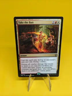 MTG Take the Bait, Murders at Karlov Manor Commander 43 NM Magic The Gathering - Image 1