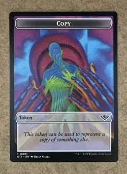 Copy Token - Outlaws of Thunder Junction - OTJ - NM MTG - Image 1