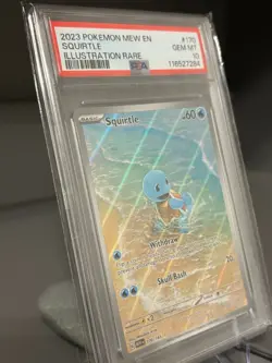 Pokemon TCG Squirtle Scarlet & Violet 151 Card 170/165 Psa 10 English Edition - Image 2