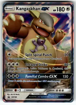 Kangaskhan GX SM188 SM Promos LP Pokemon Card TCG - Image 1