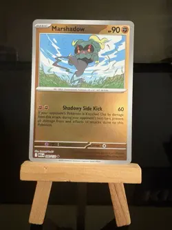 MARSHADOW - 80/132 Mega Evolution NM - Reverse Holo - Pokemon TCG Card - Image 1