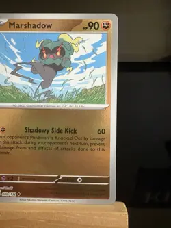 MARSHADOW - 80/132 Mega Evolution NM - Reverse Holo - Pokemon TCG Card - Image 3