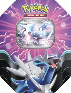 Pokemon Dialga-ex Tin Box | NEU OVP | Deutsch | 4 Booster | ex Promo - Image 1