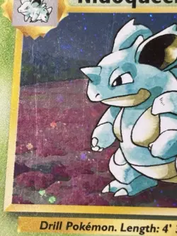 Pokemon Nidoqueen 12/130 Base Set 2 Holo Rare (LP - Lightly Played) - Image 5