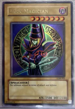 Dark Magician LOB-005 Legend of Blue Eyes White Dragon Unlimited - Image 1