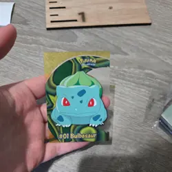 Bulbasaur #01 - PC2 - Clear Acetate - Topps Pokemon Series 2 - Image 1