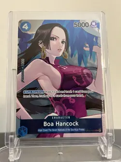 One Piece Card Game Boa Hancock (Box Topper) OP02-059 Box Topper - Image 1