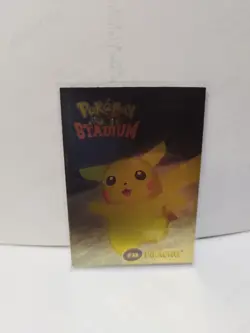 2000 Danone Pokemon Stadium Pikachu #25 7/8 Holo Foil - Image 1