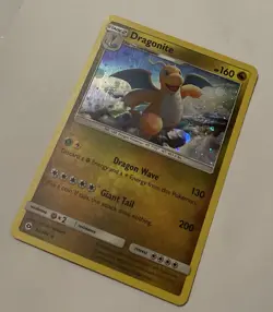 Pokemon Dragonite Holo Rare Card 96/149 Sun Moon Base Set Mint Condition - Image 2